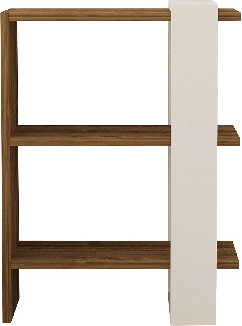 Raft librash Hanah Home, Gaye, ngjyrë arre dhe e bardhë