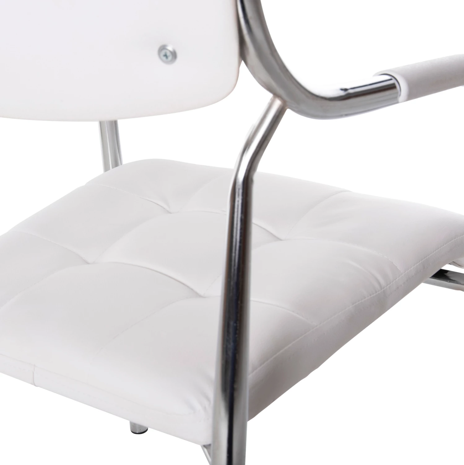 Karrige për zyre konferencash QUANDA FH1018.02, e bardhë