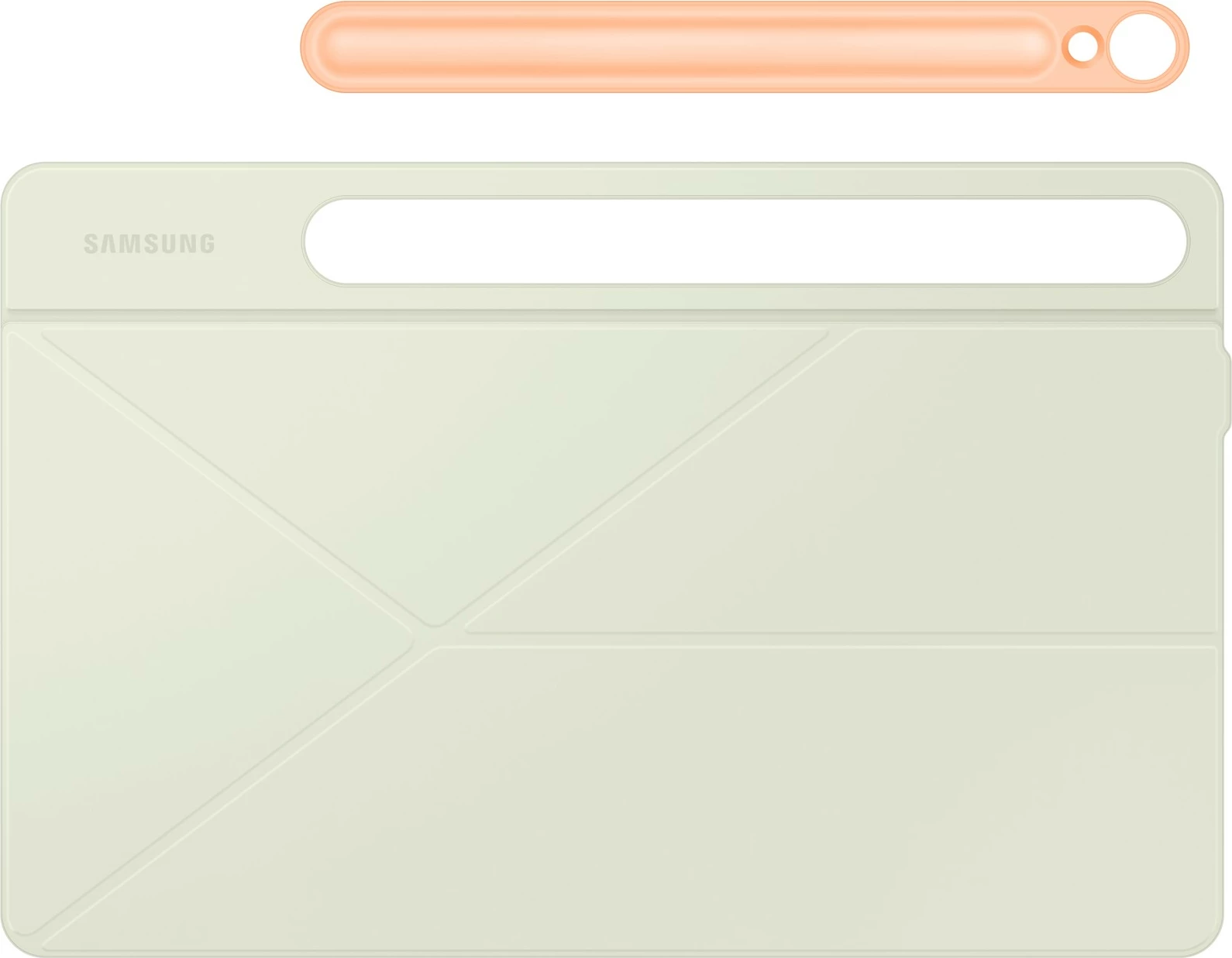 Mbështjellës folio Samsung Smart për Galaxy Tab S9, S9 FE, 11", i zi