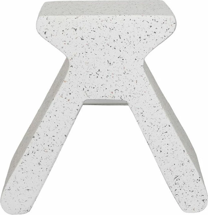 Tavolinë anësore Mandalo, terrazzo, 49x28x46