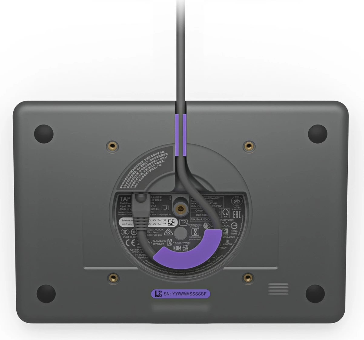 Sistem konferencash Logitech Rally Bar Mini, 4K Ultra HD, 30 fps, 4x, Grafit