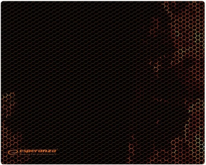 Mouse pad gaming Esperanza, portokalli/zi