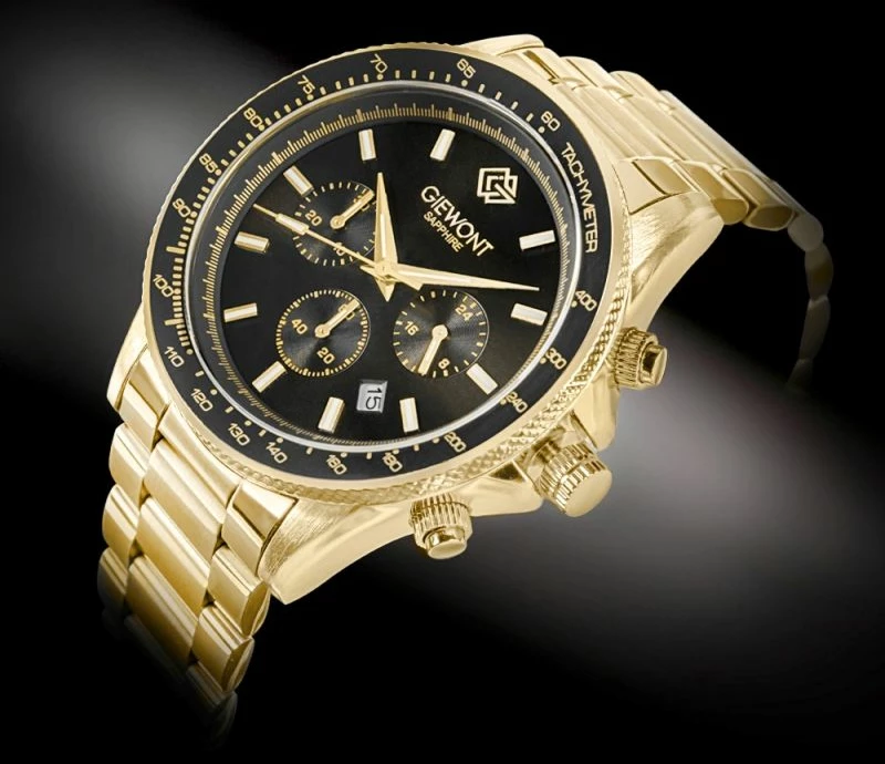 Orë dore për meshkuj Giewont, e zezë