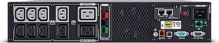 UPS CyberPower PR3000ERTXL2UACN, 3kVA/3000W, Pure Sine, Rack 2U, 10 dalje, e zezë
