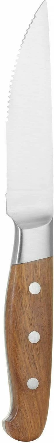 Set thikash bifteku OVE Mykonos 260 mm, doreza pakkawood, rosewood, 6 copë në kuti dhurate