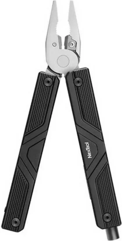 Multitool NEXTOOL GEMINI 13-in-1 me kaçavidë elektrike, çelik inox