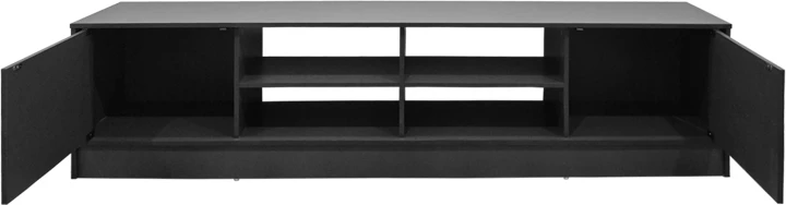 Komodë TV Tivia, ngjyrë antracit, 180x35x41.5cm