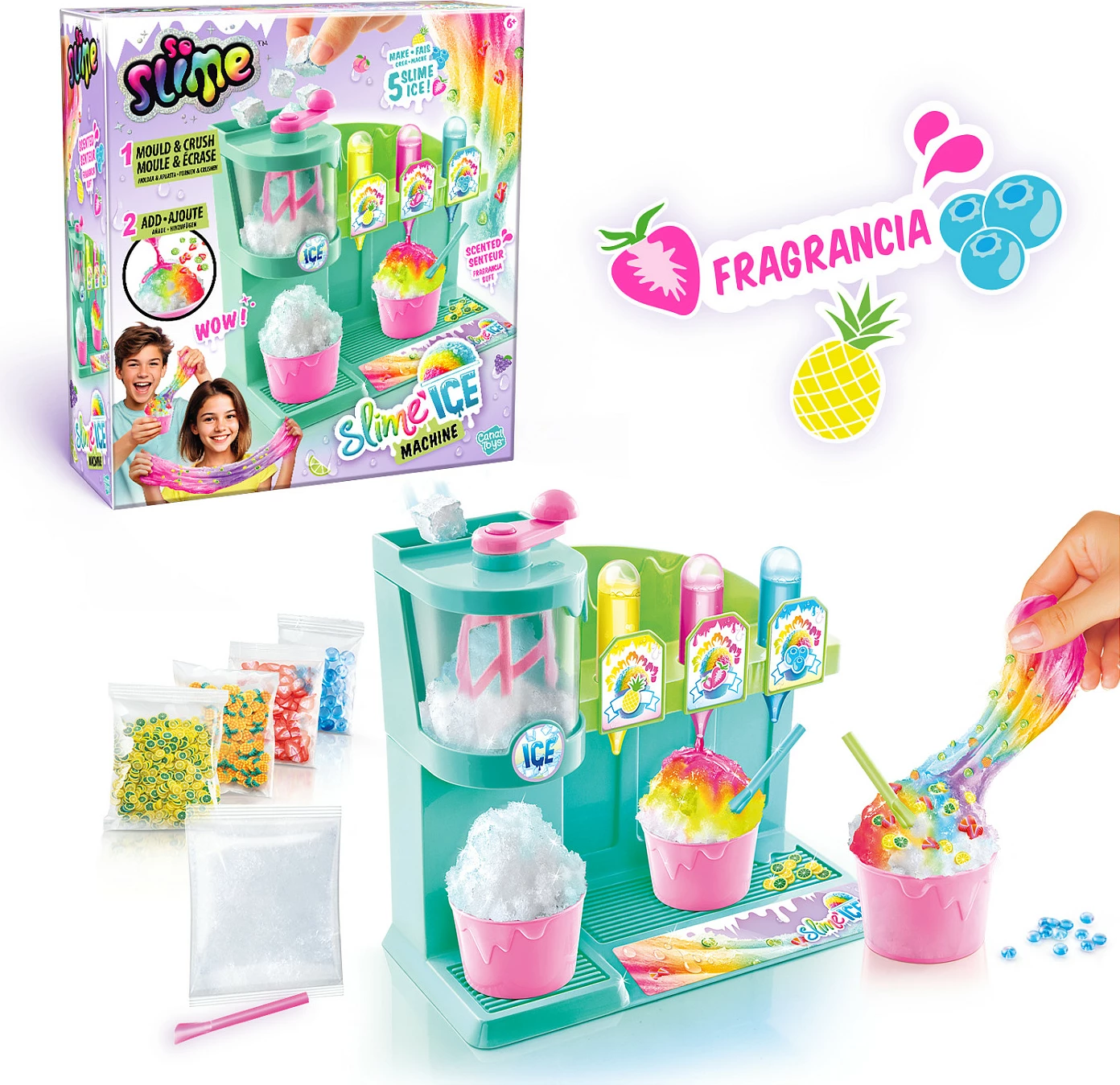 Komplet lodër Canal Toys So Slime Slime'Ice Ice Machine, makinë për slime, 6+ vjeç, Multicolor
