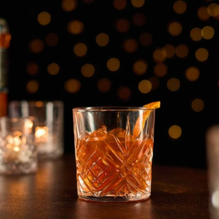 set koktej VONSHEF 1500117 Boston shaker 550 ml + jigger 25/50 ml, brushed copper, set 6 copë