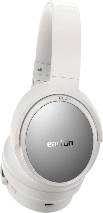 Kufje wireless Earfun Tune Pro, over-ear, ANC, Bluetooth 5.4, të bardha