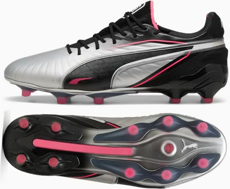 Atlete futbolli për meshkuj Puma, të hirtë