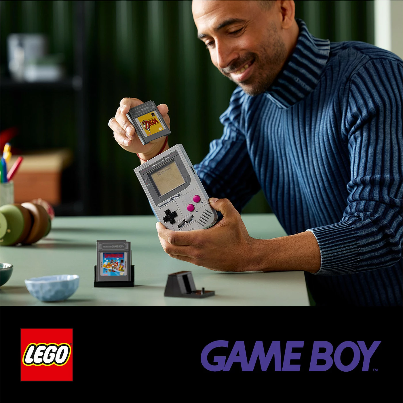 Set ndërtimi LEGO Super Mario Game Boy 72046, 421 pjesë, 18+, shumëngjyrësh