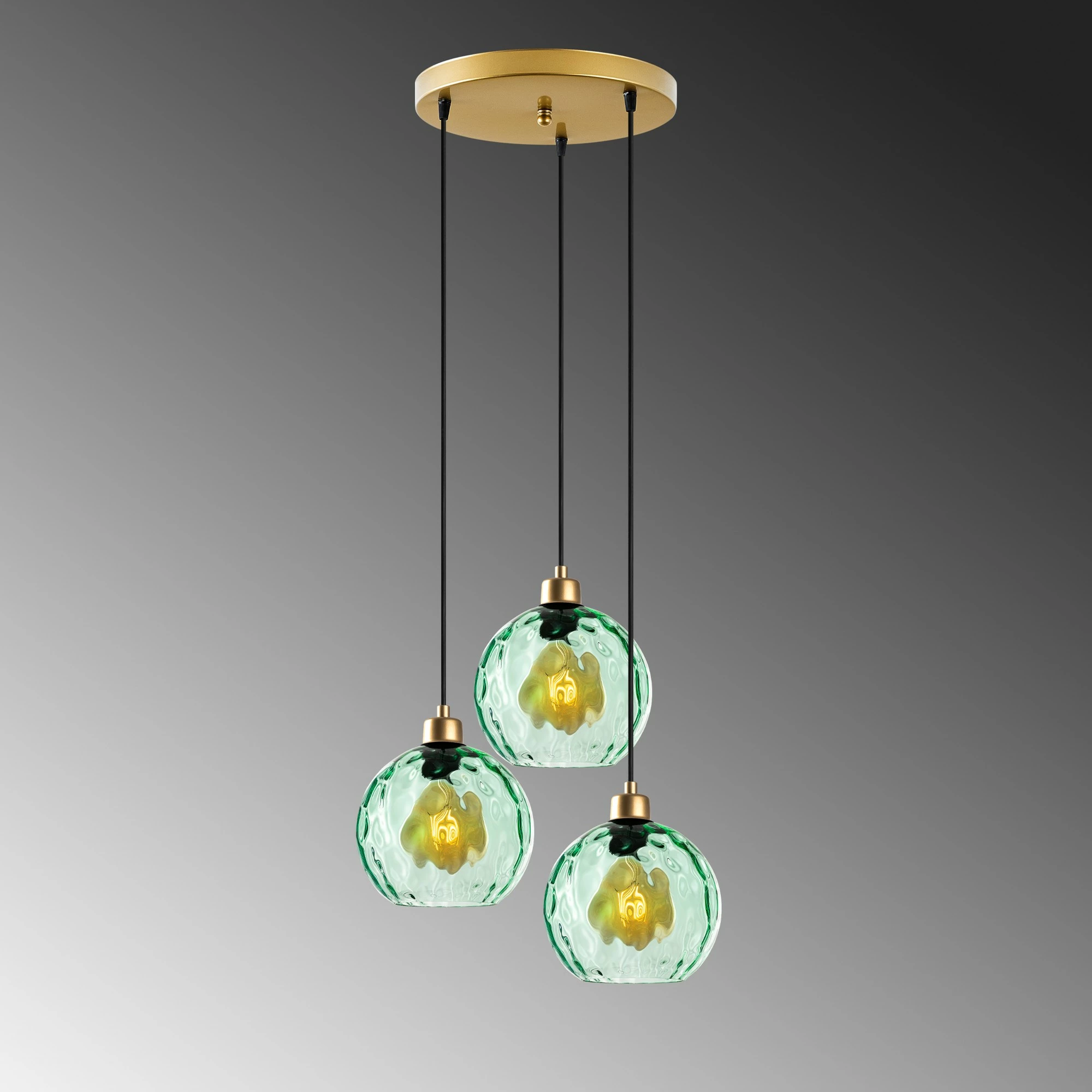 Llambë tavani Opviq, Benek, ngjyrë e gjelbër, 44x44x120cm