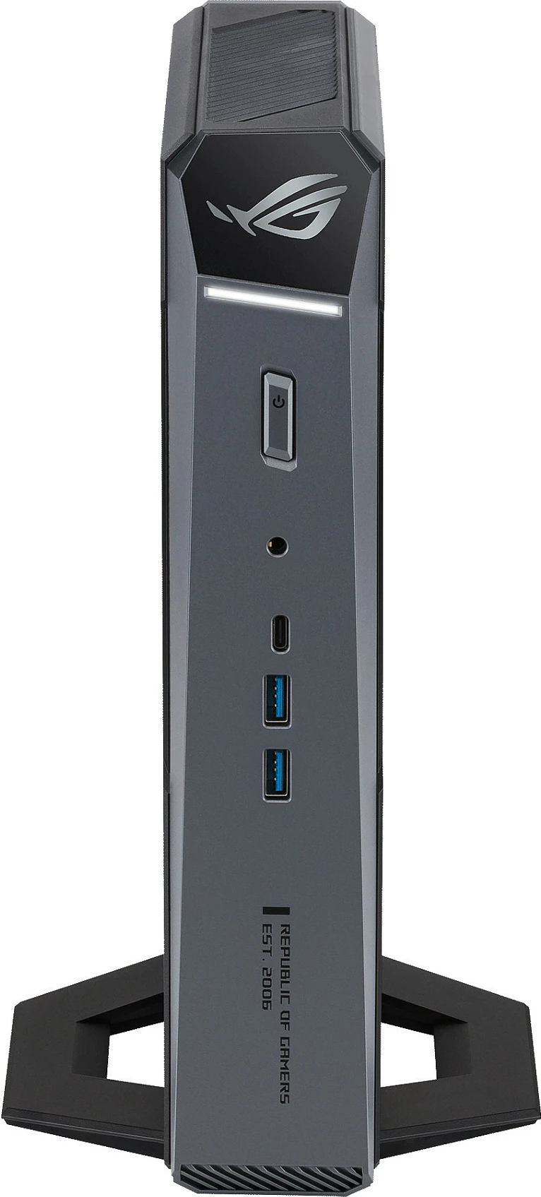 Mini PC ASUS ROG GR70-N90043AN, Ryzen 9 8940HX, 16GB DDR5, 1TB SSD, GeForce RTX 5060 8GB, Windows 11 Home, i zi/gri