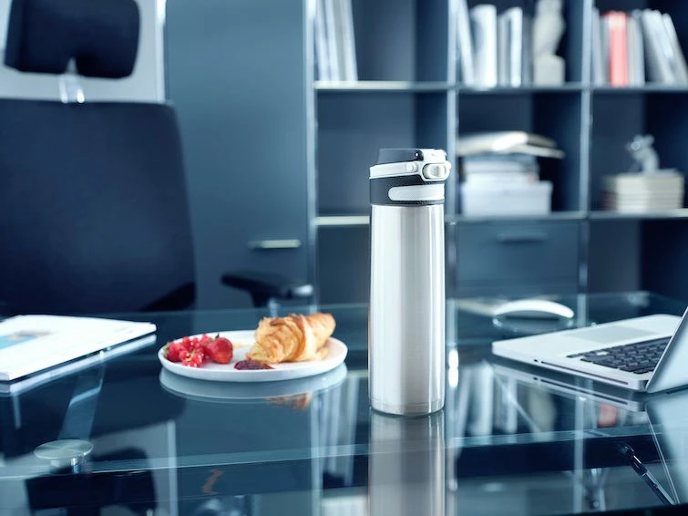 Termos udhëtimi LEIFHEIT 3272, 600 ml, çelik inoks, argjend