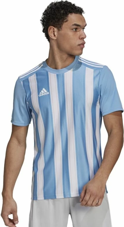 Fanellë futbolli adidas për meshkuj, e bardhë dhe blu [Madhësia: S]