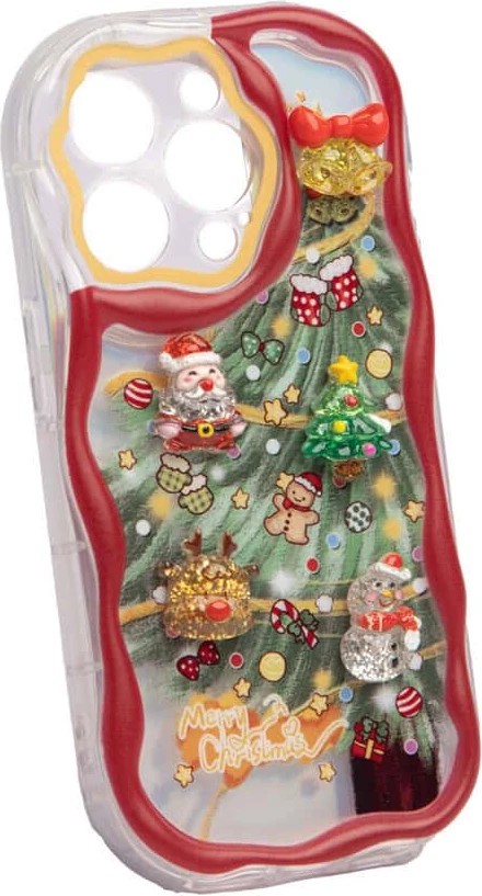 Fotroll për telefon IP14PRO TECH TIME Christmas Edition Cherry Red