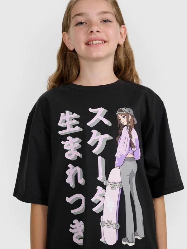 Maicë për femra 4F, e zezë