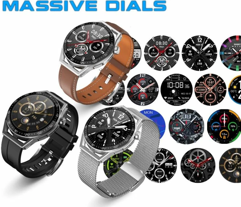 Smartwatch Rubicon unisex, e zezë