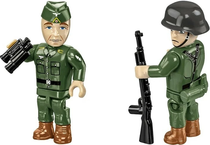 Set lodrash ndërtimi Cobi Klocki German Bunker Regelbau 667, 642 pjesë, me figura, plastikë