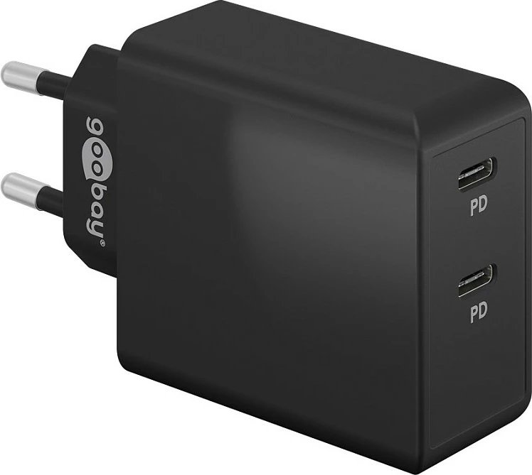Karikues muri Goobay USB-C PD Dual 36W, 2x USB-C, i zi