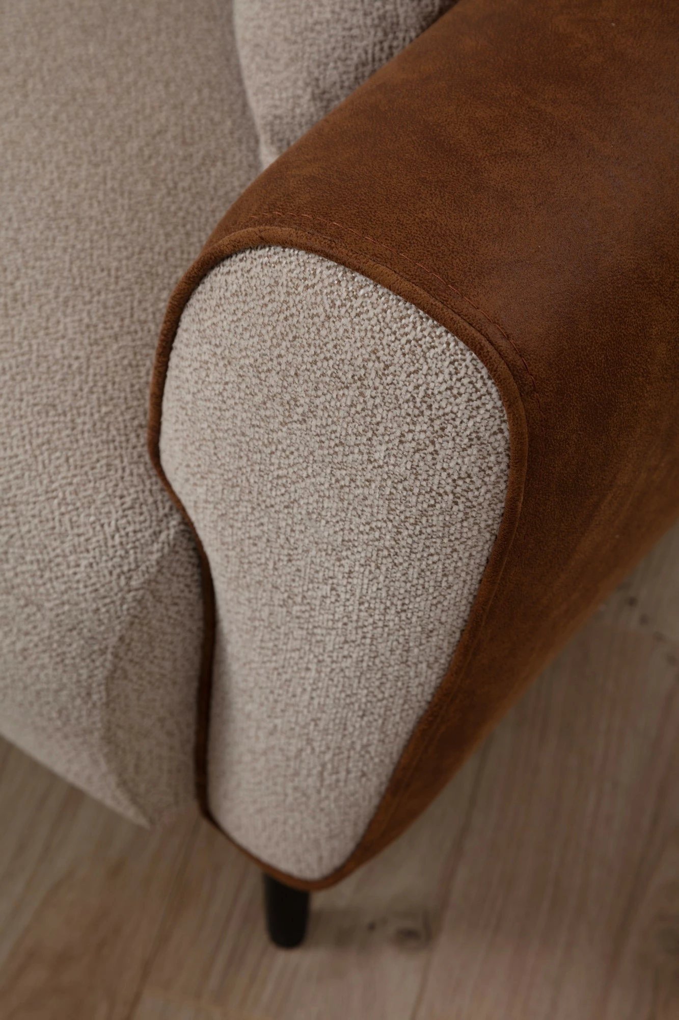 Divan 3-vendësh me shtrat, Atelier del Sofa, bezhë, kanellë