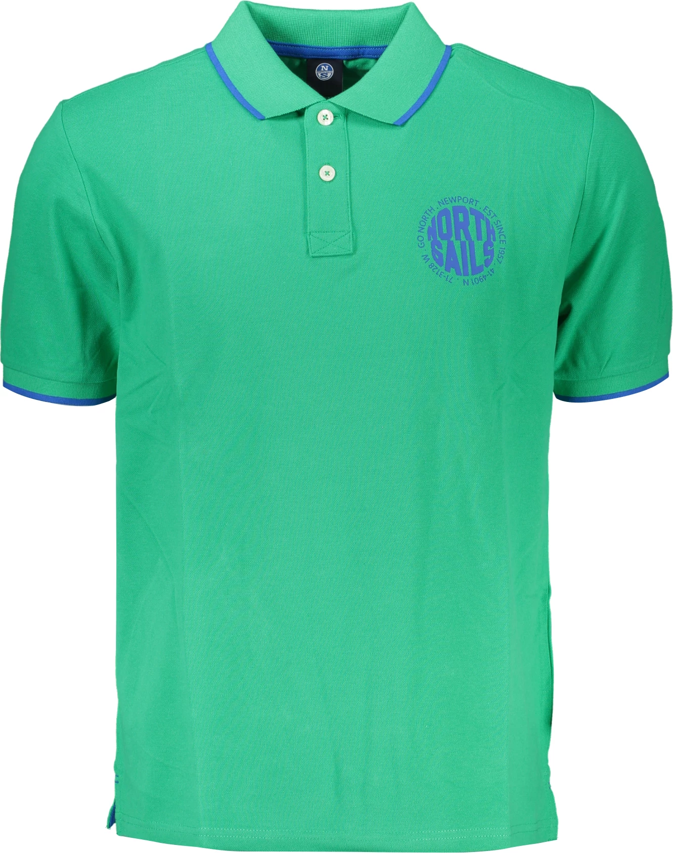 Polo shirt për meshkuj NORTH SAILS, e gjelbër