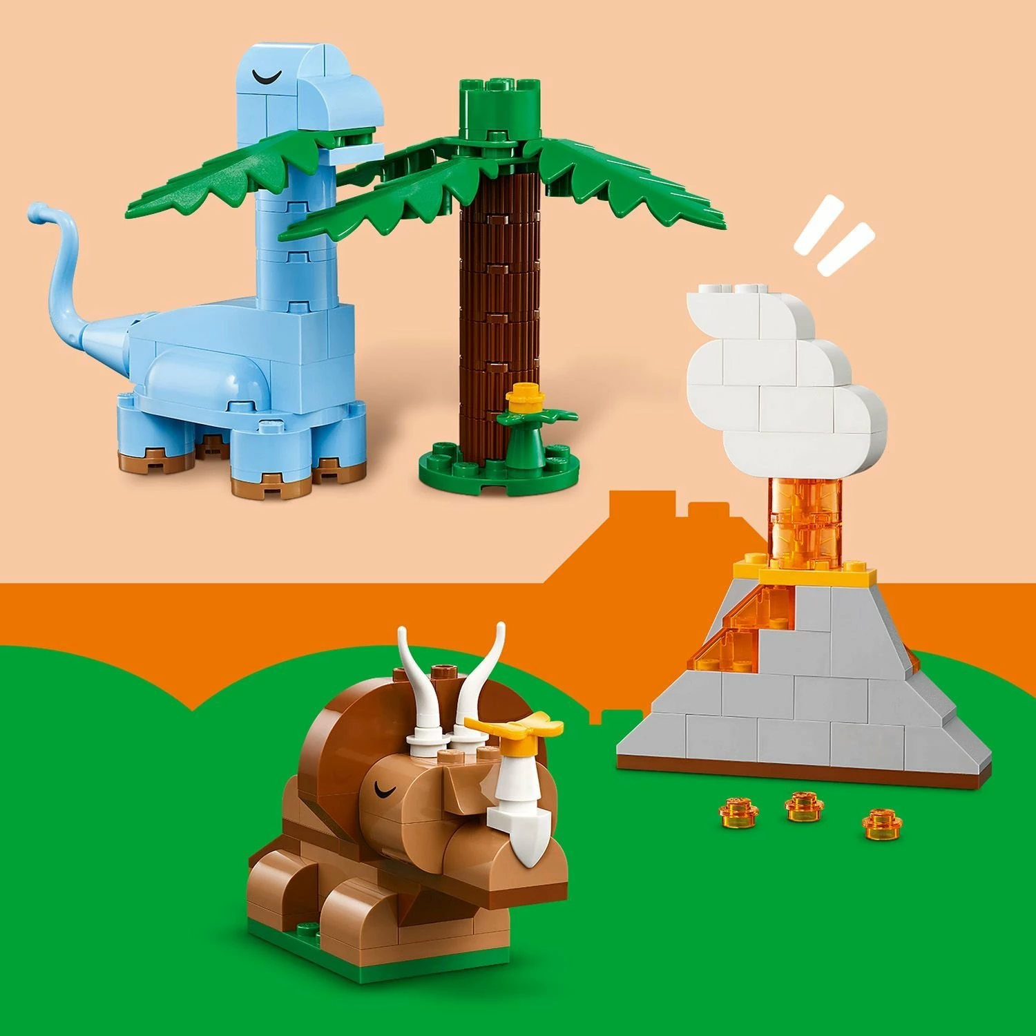Set LEGO Classic Creative Dinosaurs 11041, 450 elemente