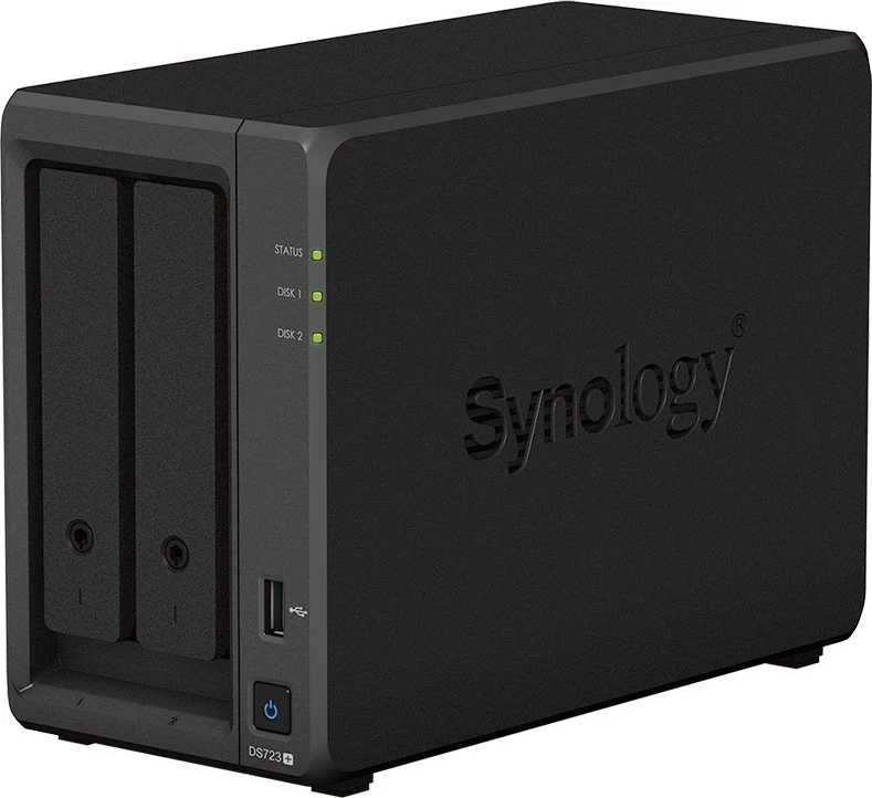 NAS Synology DS723+ 8TB, 2GB RAM, Silver