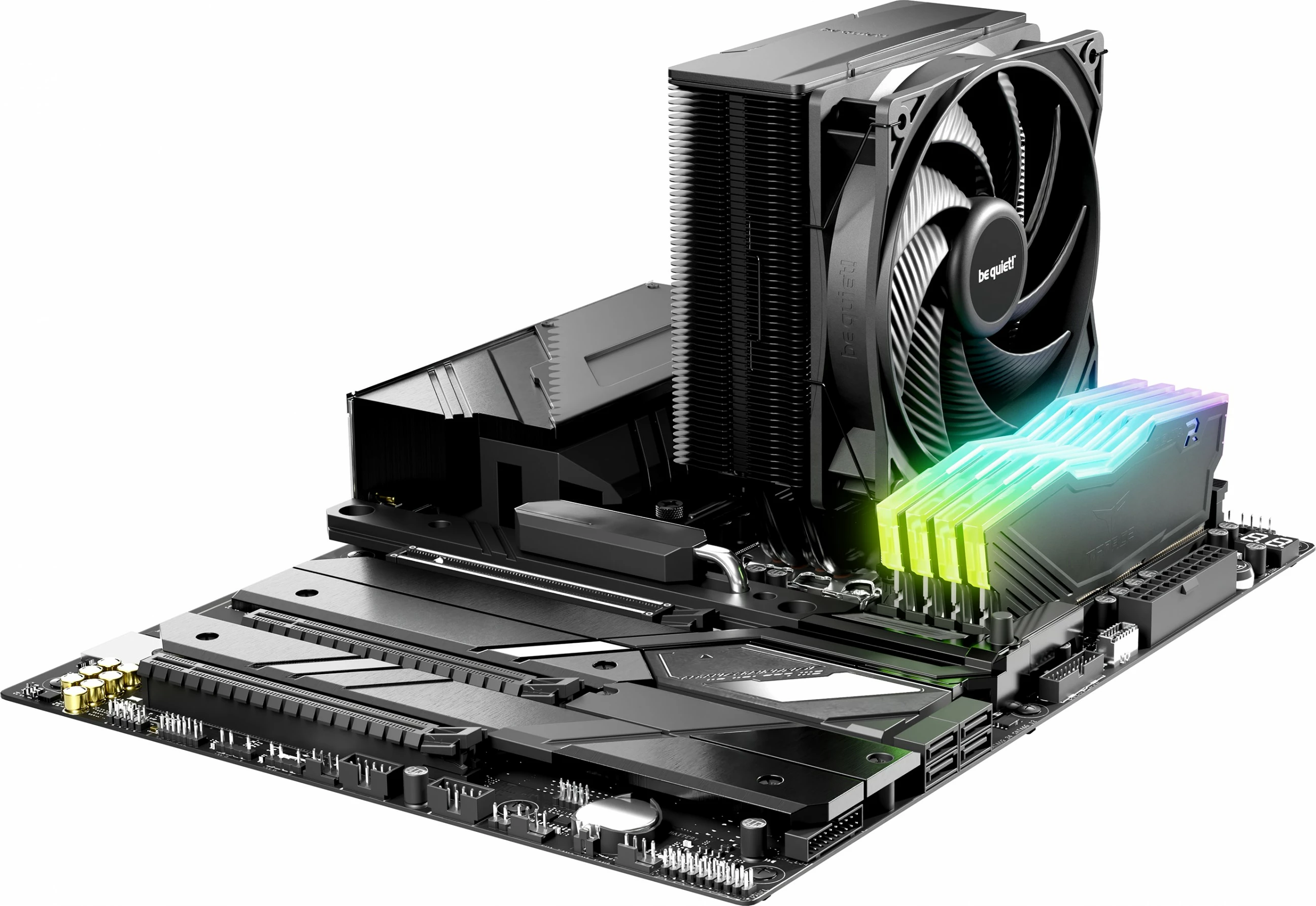 Ftohës ajri be quiet! Pure Rock 3 Black, 12 cm, 2000 RPM, i zi