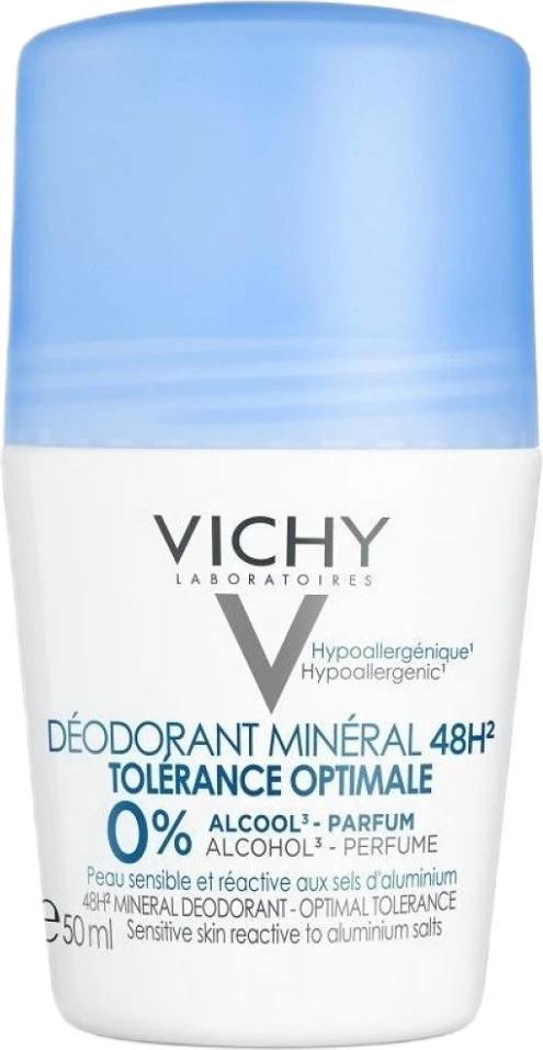 Deodorant stick për femra Vichy Optimal Tolerance 48H Mineral, 50ml