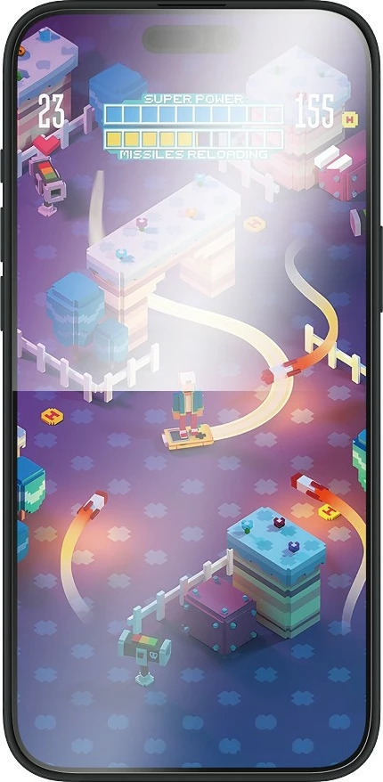 Mbështjellës ekrani PanzerGlass për iPhone 16/15 Plus, transparent