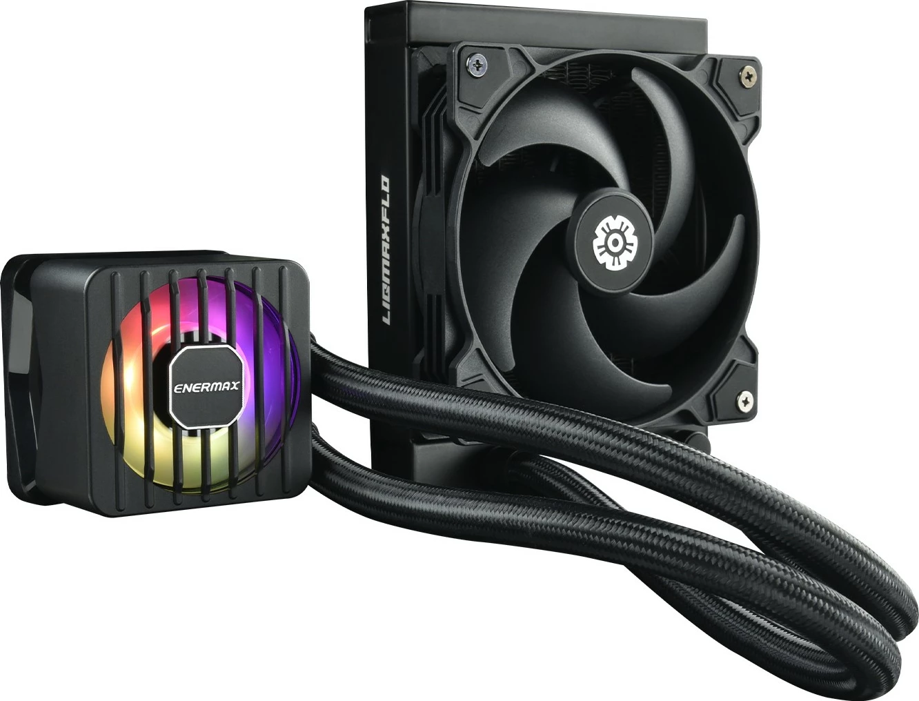 K Cooler Enermax LIQMAXFLO ELC-LMF120-SF, 120mm, RGB, i zi