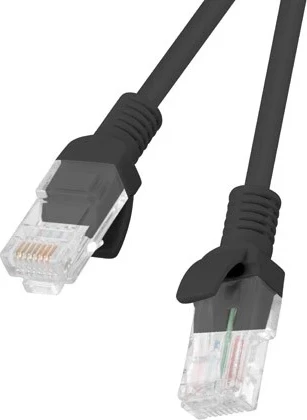 Kabllo rrjeti Ethernet Lanberg, 1m, e zezë