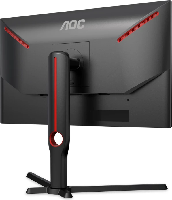Monitor gaming AOC 25G3ZM/BK 24.5\" FHD VA 240Hz 1ms, i zi me detaje të kuqe