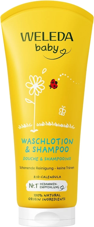 Shampon dhe larës trupi për fëmijë Weleda Calendula 200ml