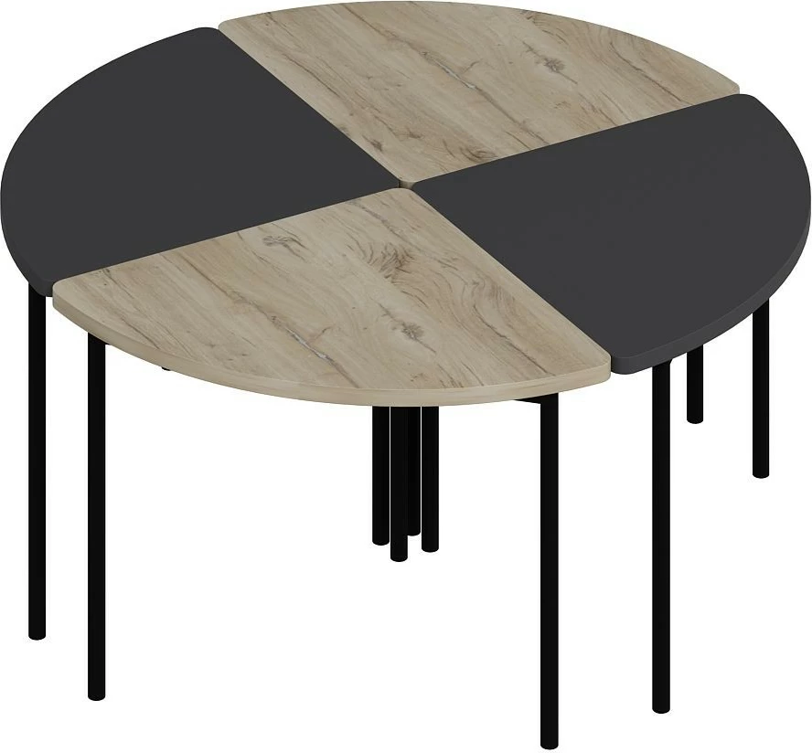 Tavolinë kafeje Emma, ngjyrë antracit, Skye Decor, 8917