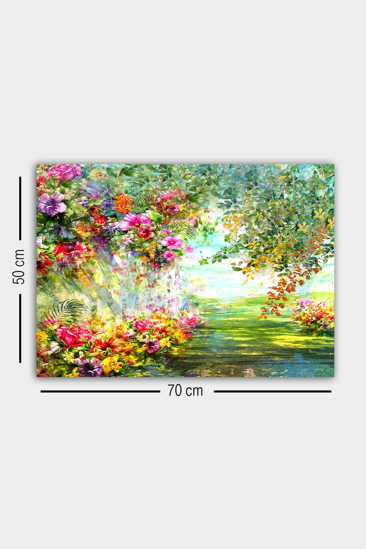Pikturë dekorative në kanavacë, shumëngjyrëshe, 50x70cm, 353382485-5070