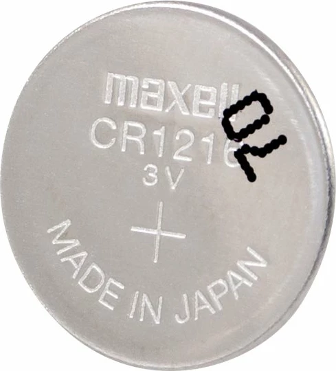 Bateri Maxell CR1216, 3V, 25mAh, Lithium
