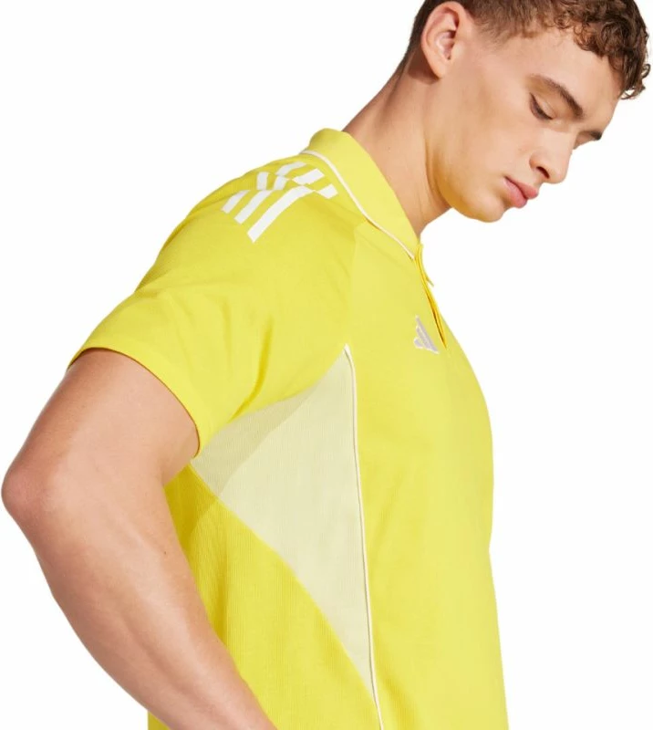Maicë polo për meshkuj adidas, e verdhë