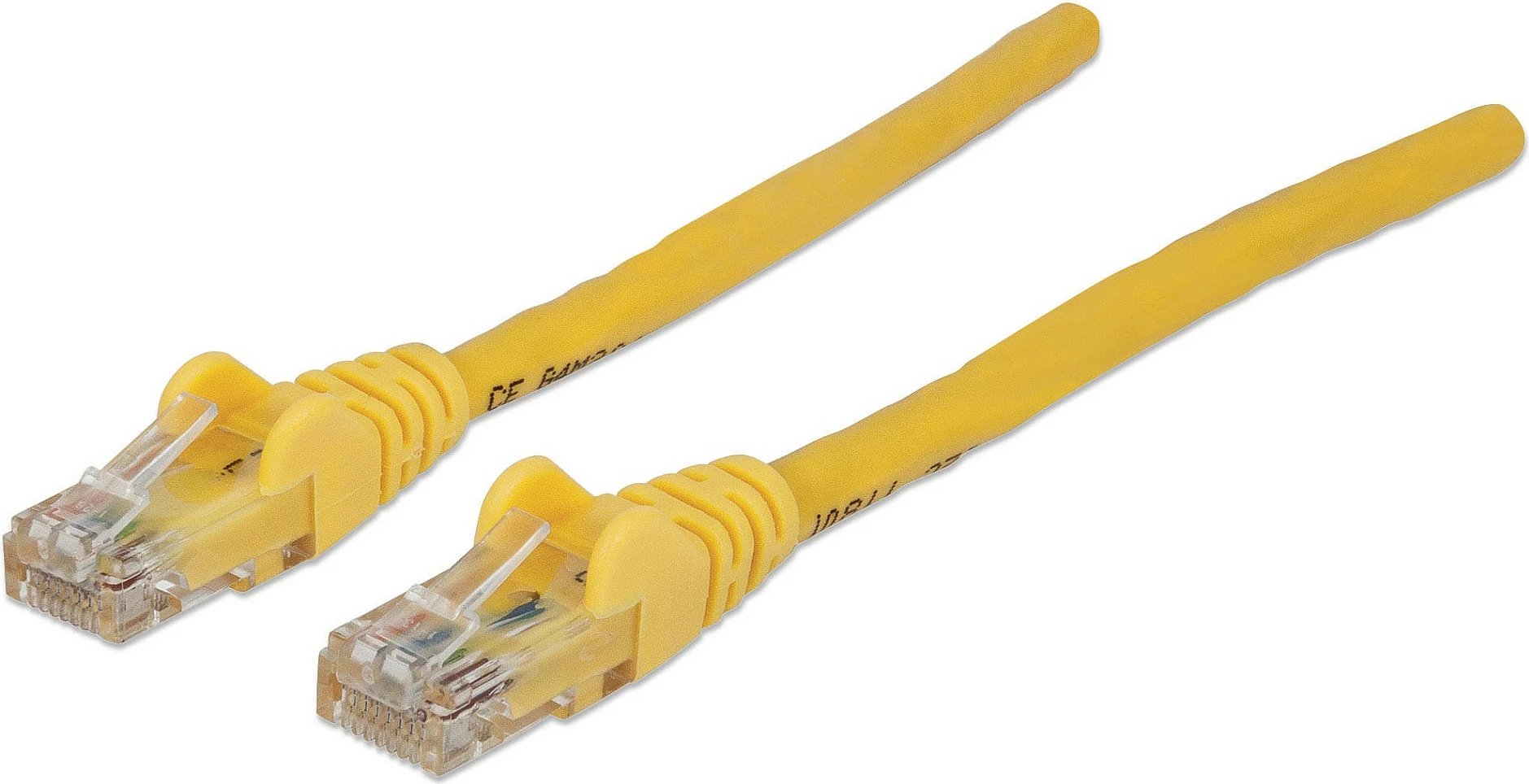 Kablë rrjeti Intellinet Cat6 2m, RJ45, UTP, e verdhë