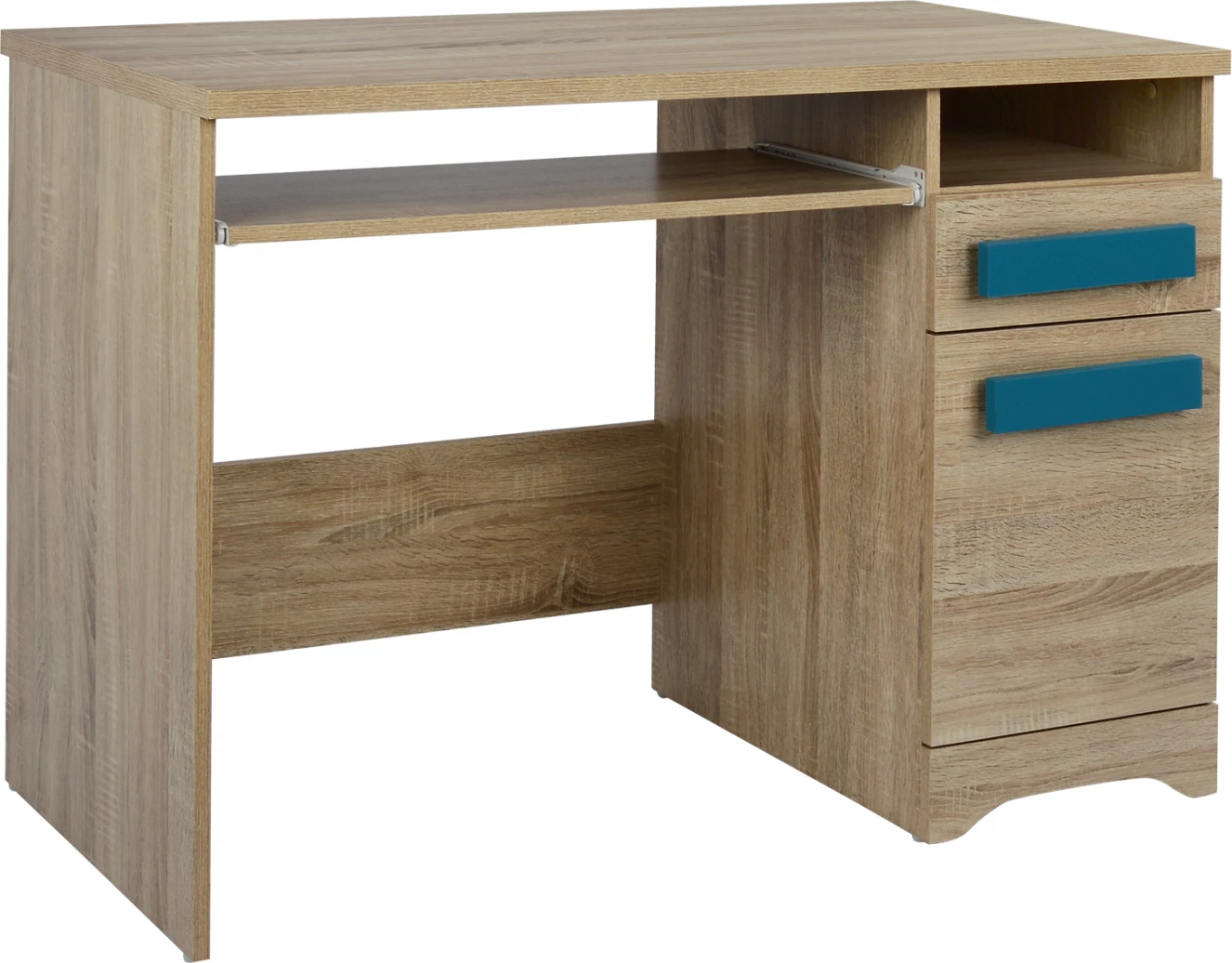 Tavolinë për dhomë lojërash Sonama-doreza blu FH11154.01 110X55X76.5