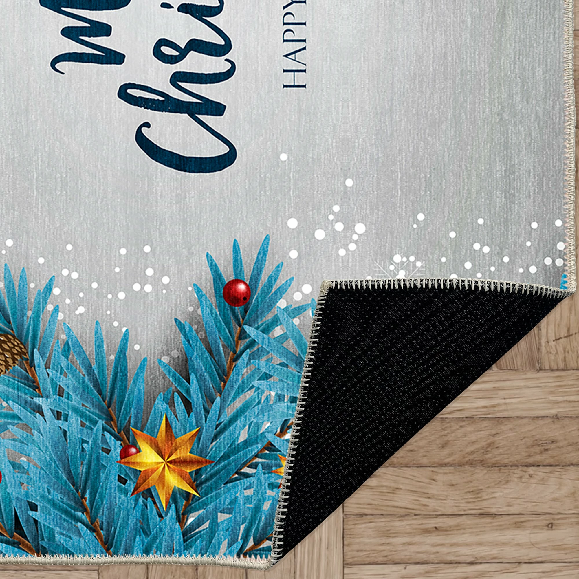 Qilim dekorativ, shumëngjyrësh, 80x300cm, Woobtny0336