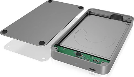 Kasë e jashtme ICY BOX IB-247-C31 për HDD/SSD 2.5" SATA, USB-C 3.2 Gen 2 10Gbps, antracit