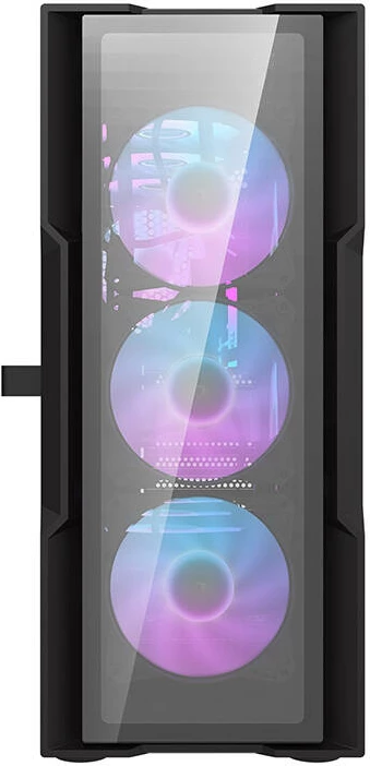 Kasë Darkflash DK431 Glass me 4 ventilatorë RGB, Middle Tower, E-ATX/ATX/M-ATX, e zezë
