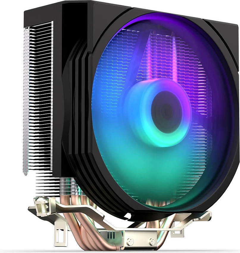 Cooler ajri për CPU Endorfy Spartan 5 MAX, 120mm RGB, 180W TDP, i zi