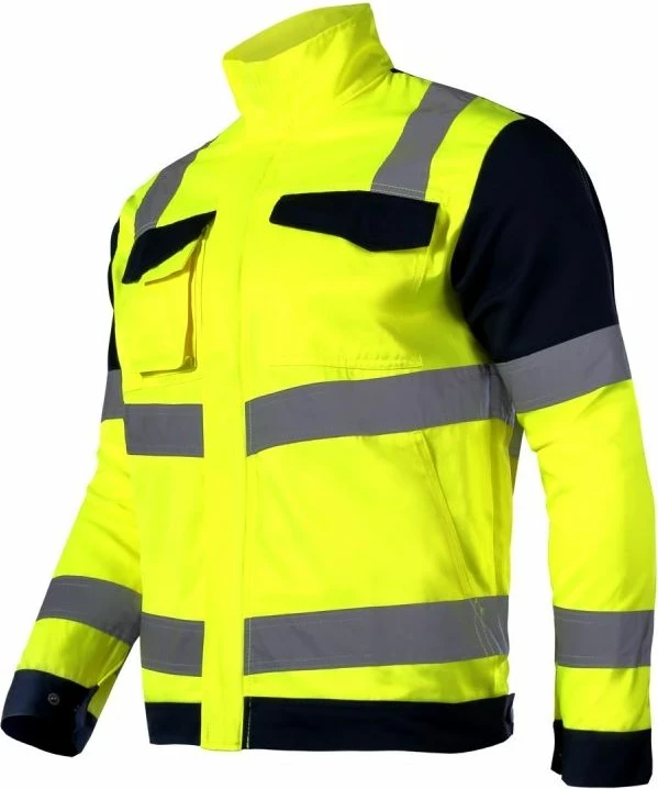Jakne pune high visibility LAHTI PRO Glass Pro L4091205 2XL, e verdhë