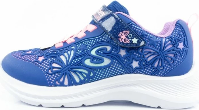 Atlete për fëmijë Skechers për femra, me shkëlqim [Madhësia: 33.5]