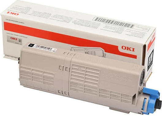 Toner OKI C532 46490404, i zi, origjinal, 1500 faqe