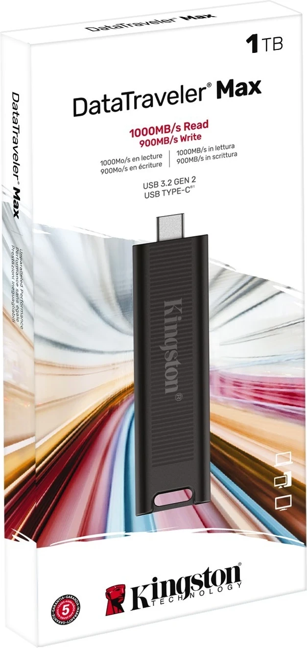 USB-C Kingston DataTraveler MAX 1, 1TB